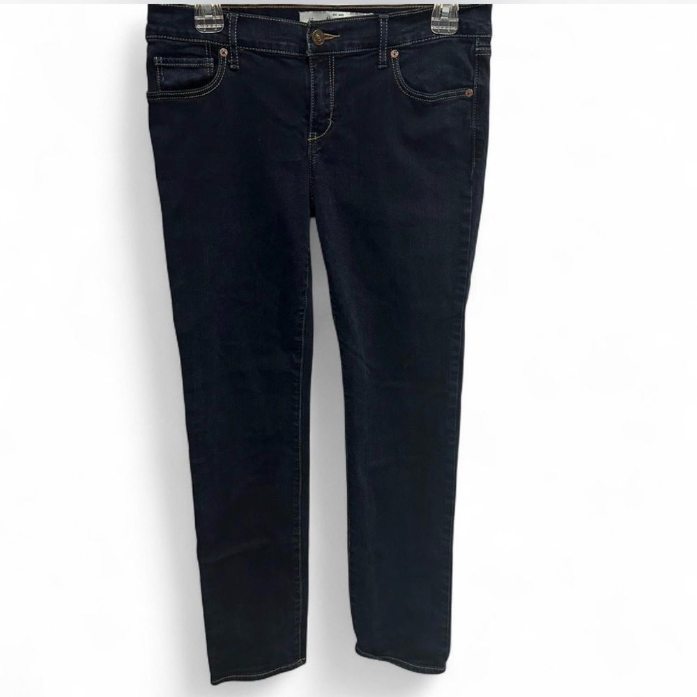 Abercrombie & Fitch Dark Blue Women's Skinny Jeans Size 6 Short